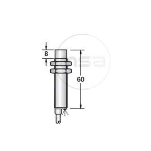 SICN7-M1204A-O3L2 габариты